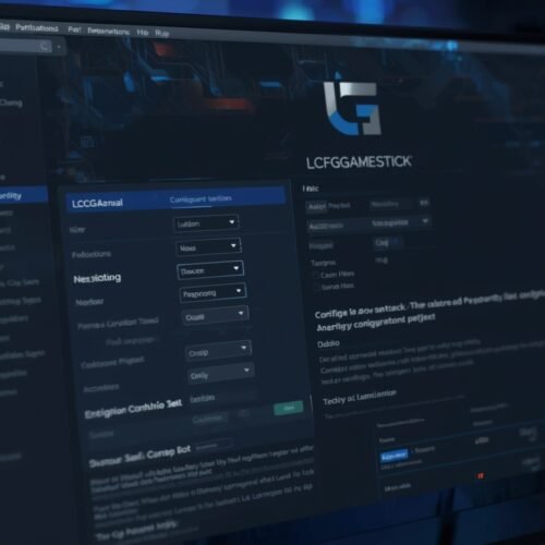 how to configure lcfgamestick
