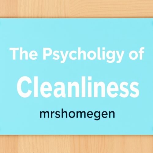 the psychology of cleanliness mrshomegen