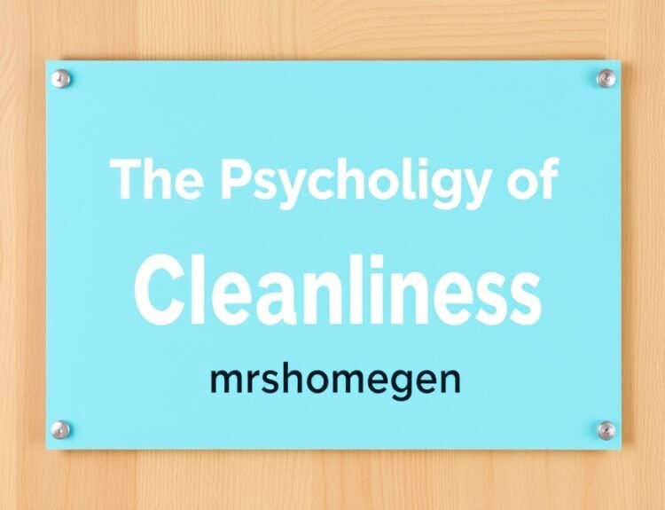 the psychology of cleanliness mrshomegen