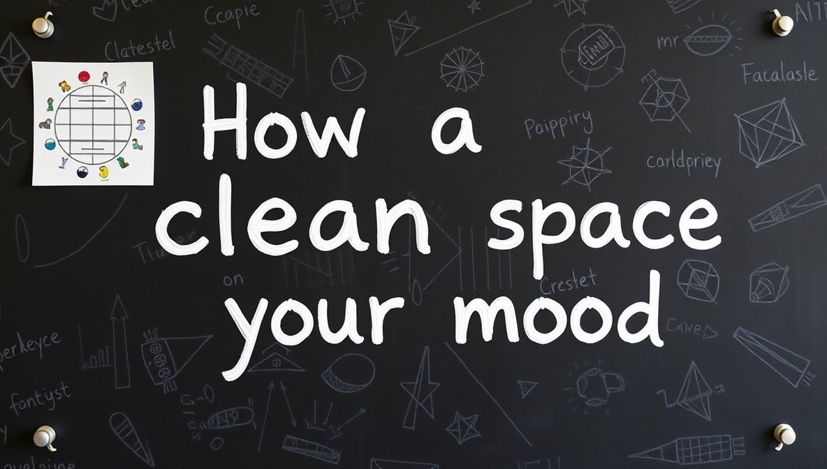 how a clean space affect your mood mrshomegen